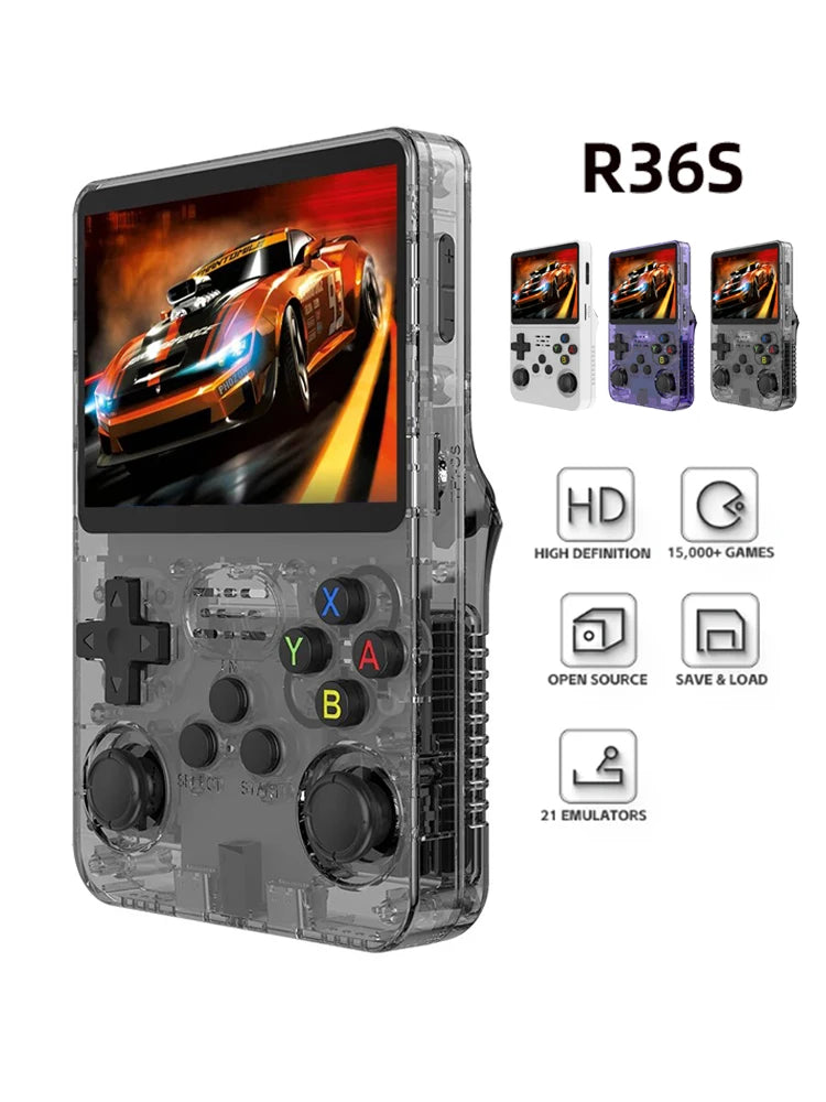 R36S Retro Video Game Console