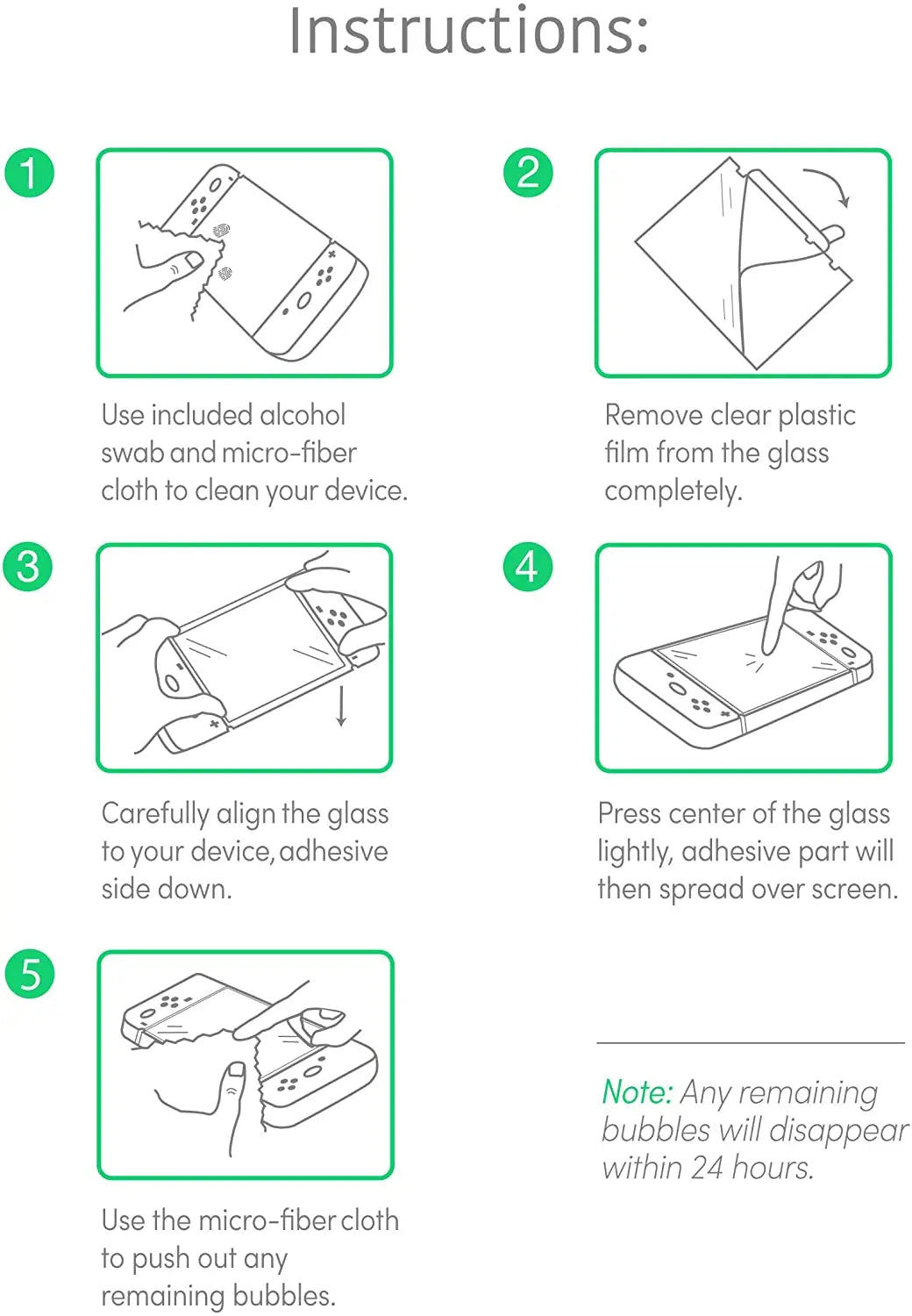 2/3PCS Protective Glass