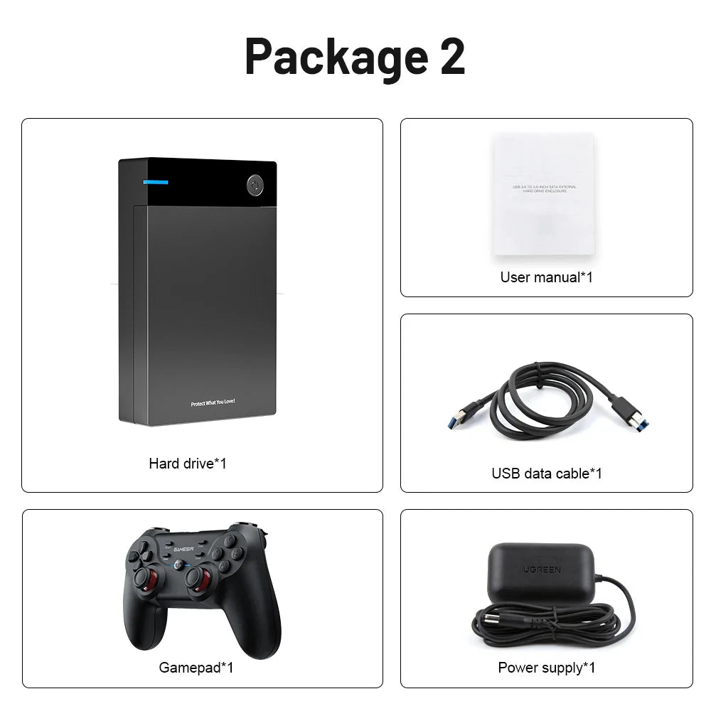 Gaming HDD with Hyperspin Launchbox