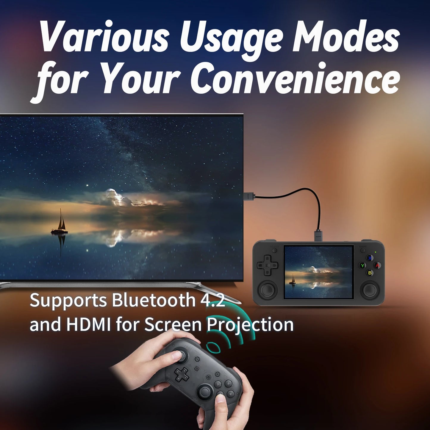 ANBERNIC RG35XX H Handheld Game Console