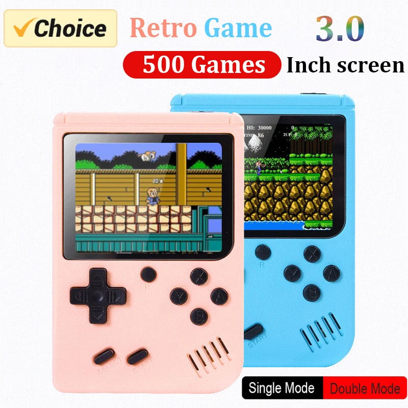 Retro Portable Mini Game Console