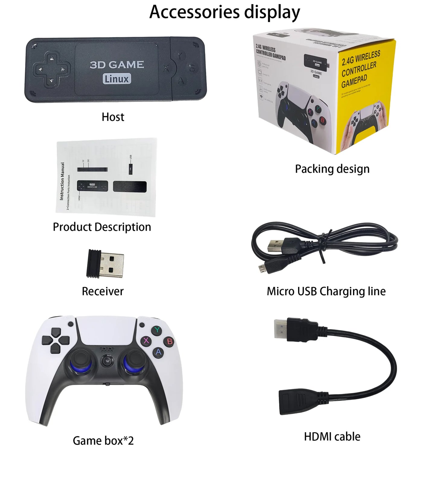 U9 PRO Game Console