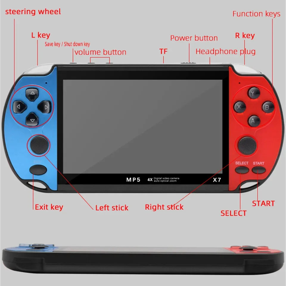 X7 Handheld Game Console
