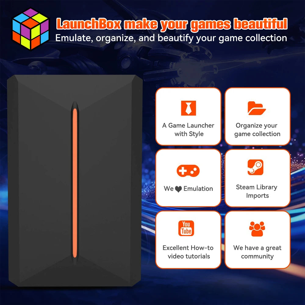 Gaming Hard Drive Disk Retro Game Console