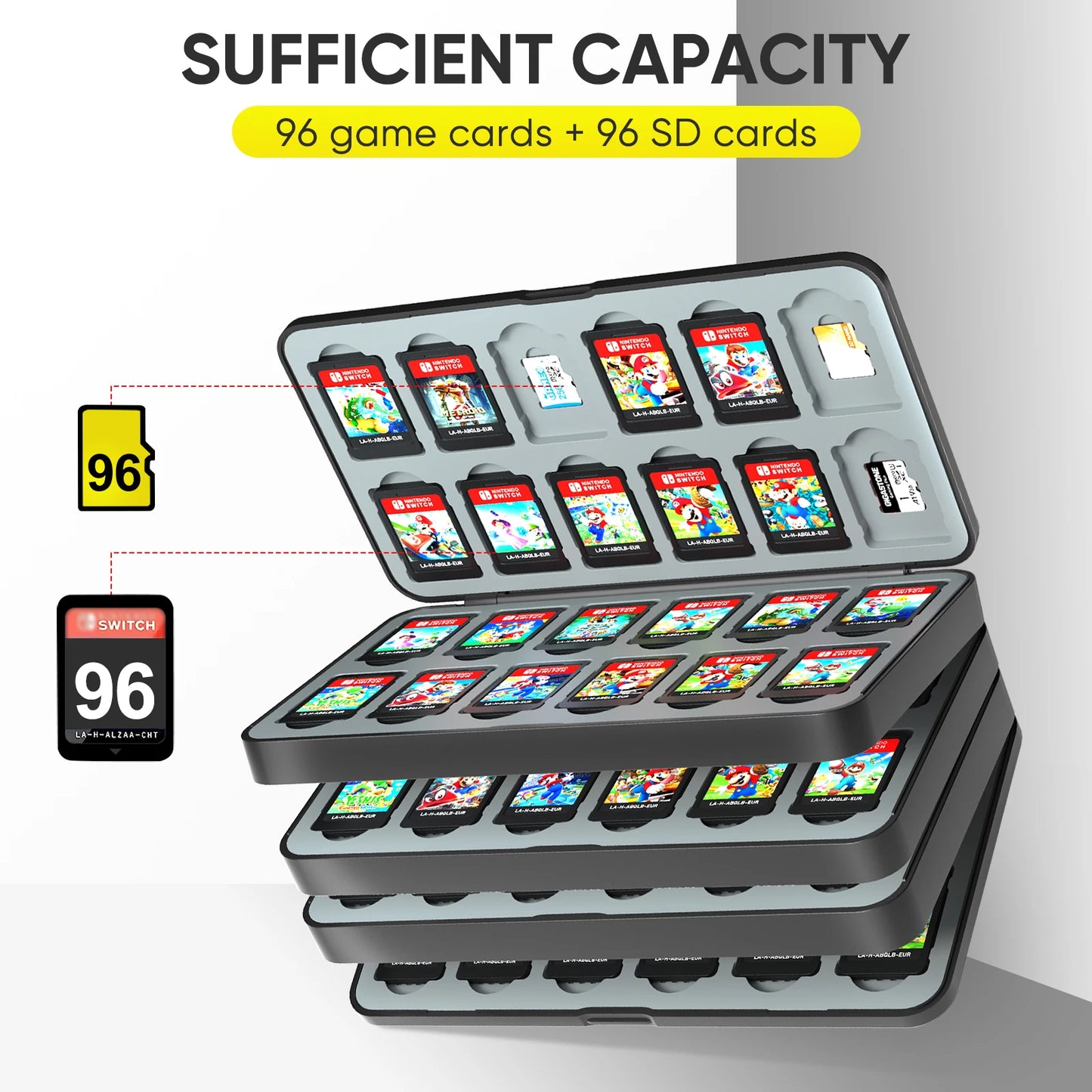 Switch Game Card Storage Case
