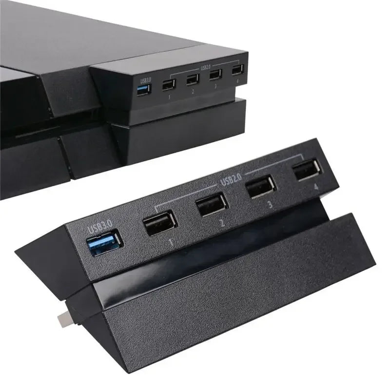 3.0 & 2.0 USB Hub for PS4 Controller Splitter