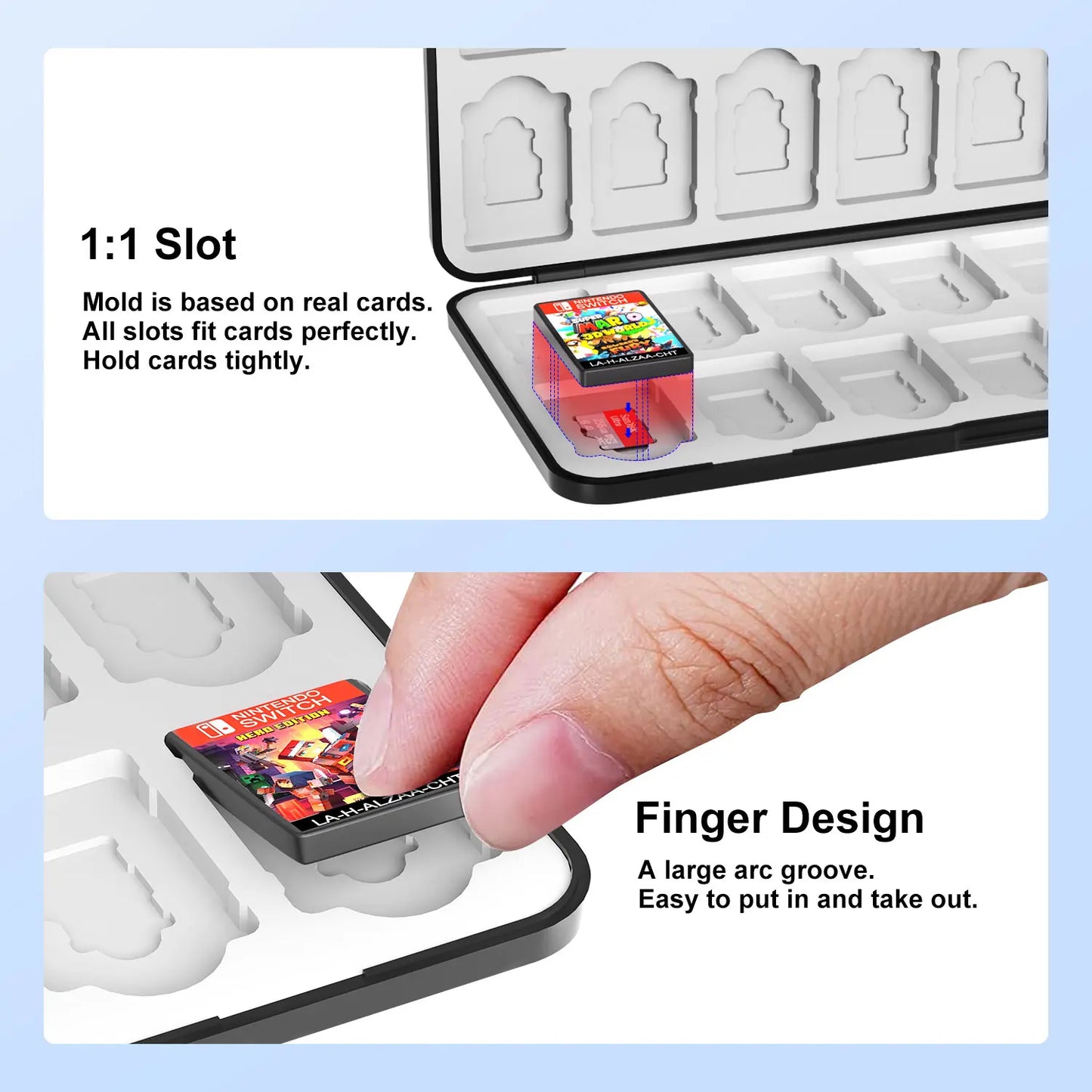 Switch Game Card Storage Case