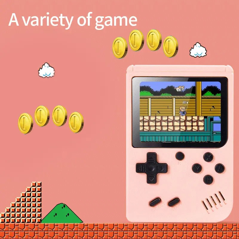 Retro Portable Mini Game Console