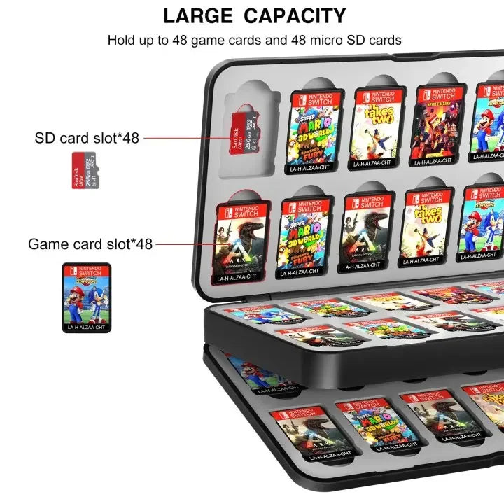 Switch Game Card Storage Case