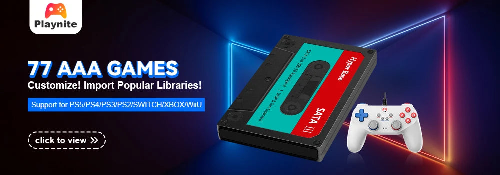 Gaming Hard Drive Disk Retro Game Console
