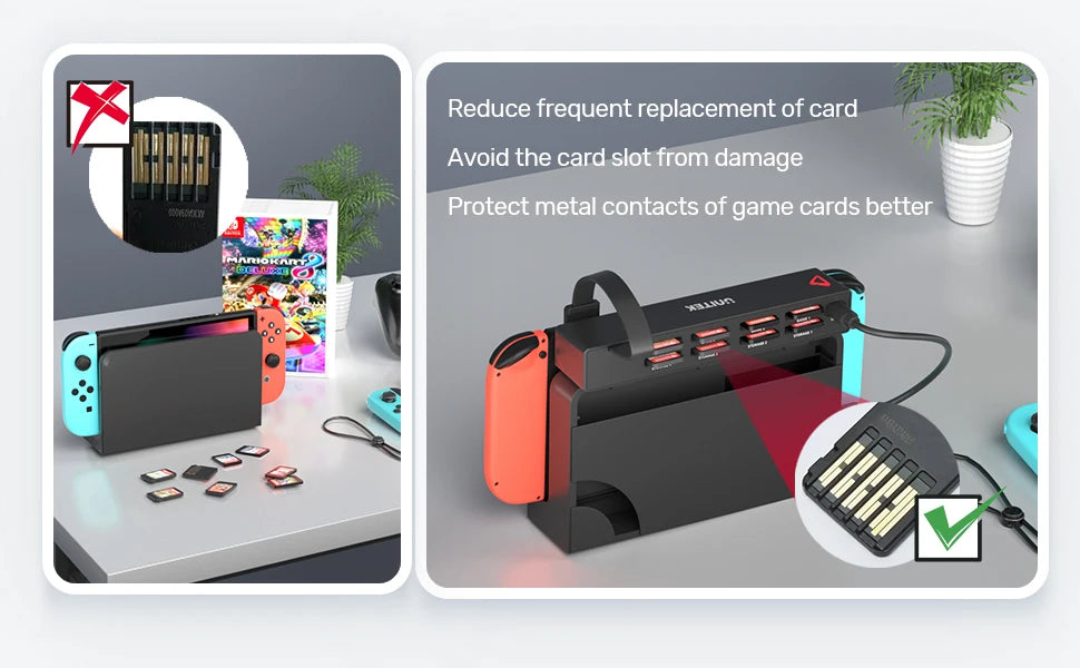 Game Reader Card Storage Holder