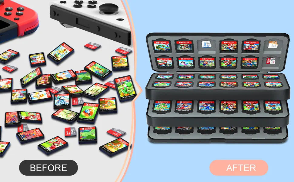 Switch Game Card Storage Case