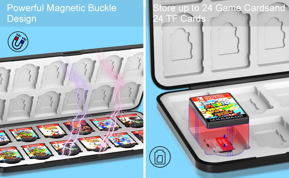 Switch Game Card Storage Case