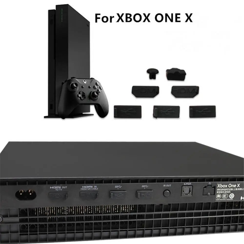 1Set Dust Plug Set For Xbox Dust Proof Mesh