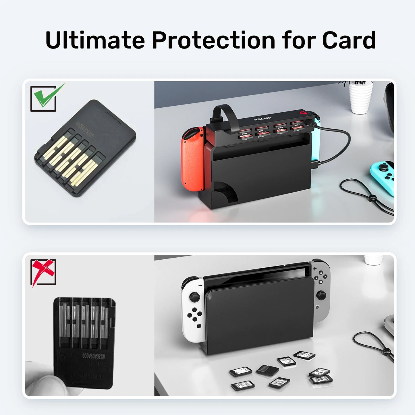 Game Reader Card Storage Holder