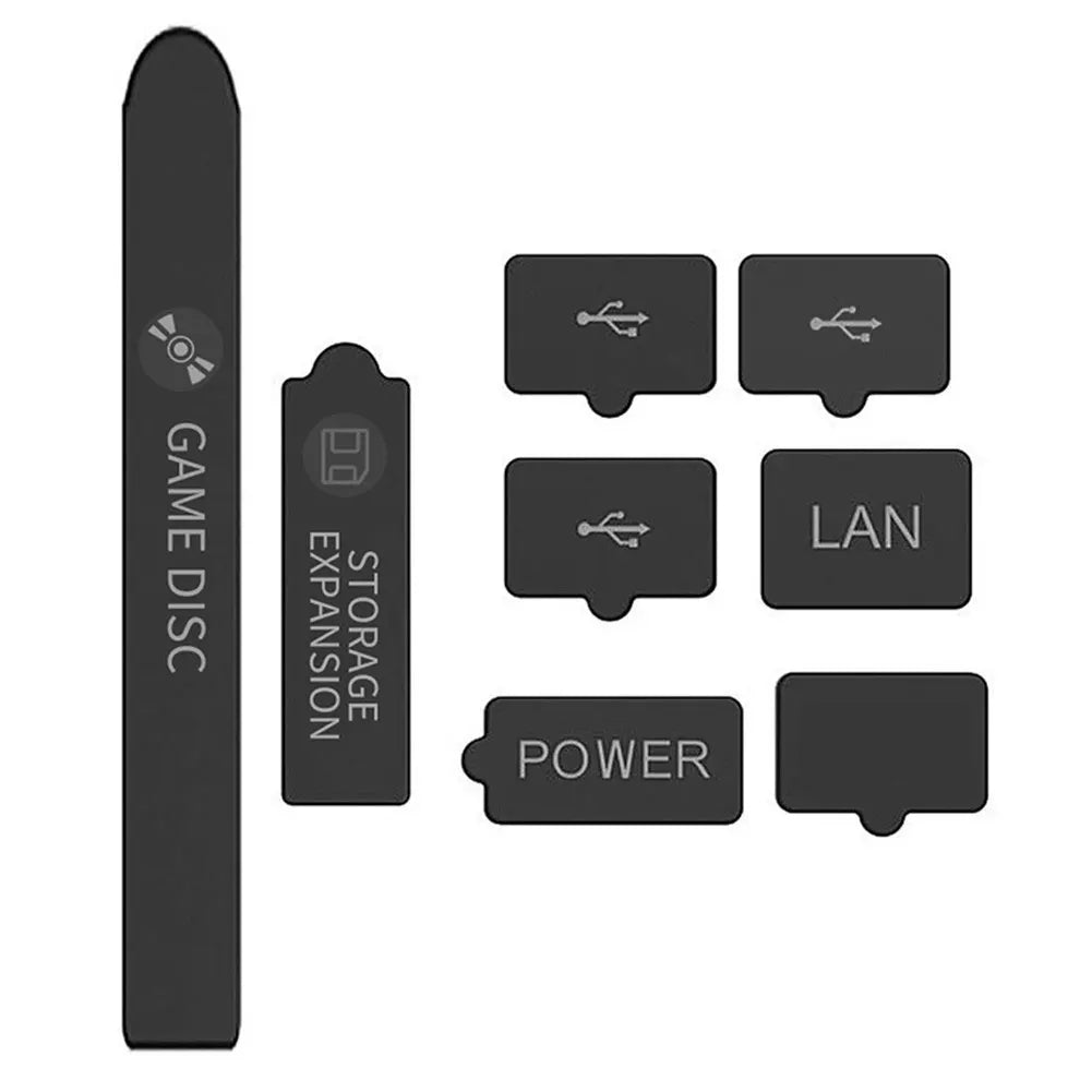 1Set Dust Plug Set For Xbox Dust Proof Mesh