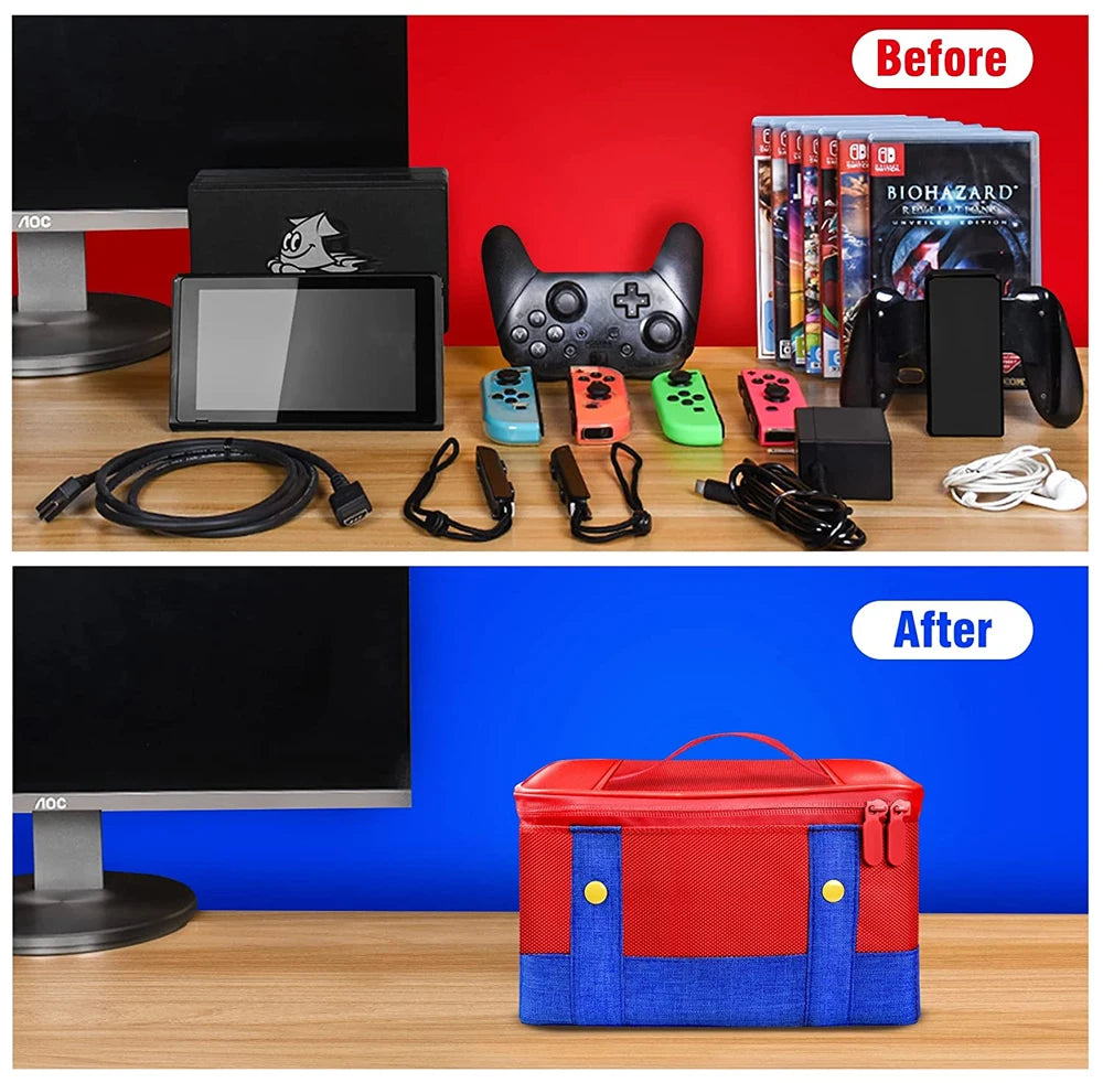 Portable Nintendo Switch Console Carrying Bag