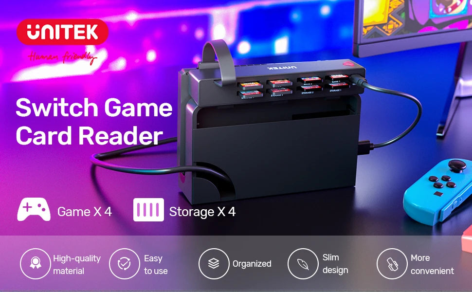Game Reader Card Storage Holder