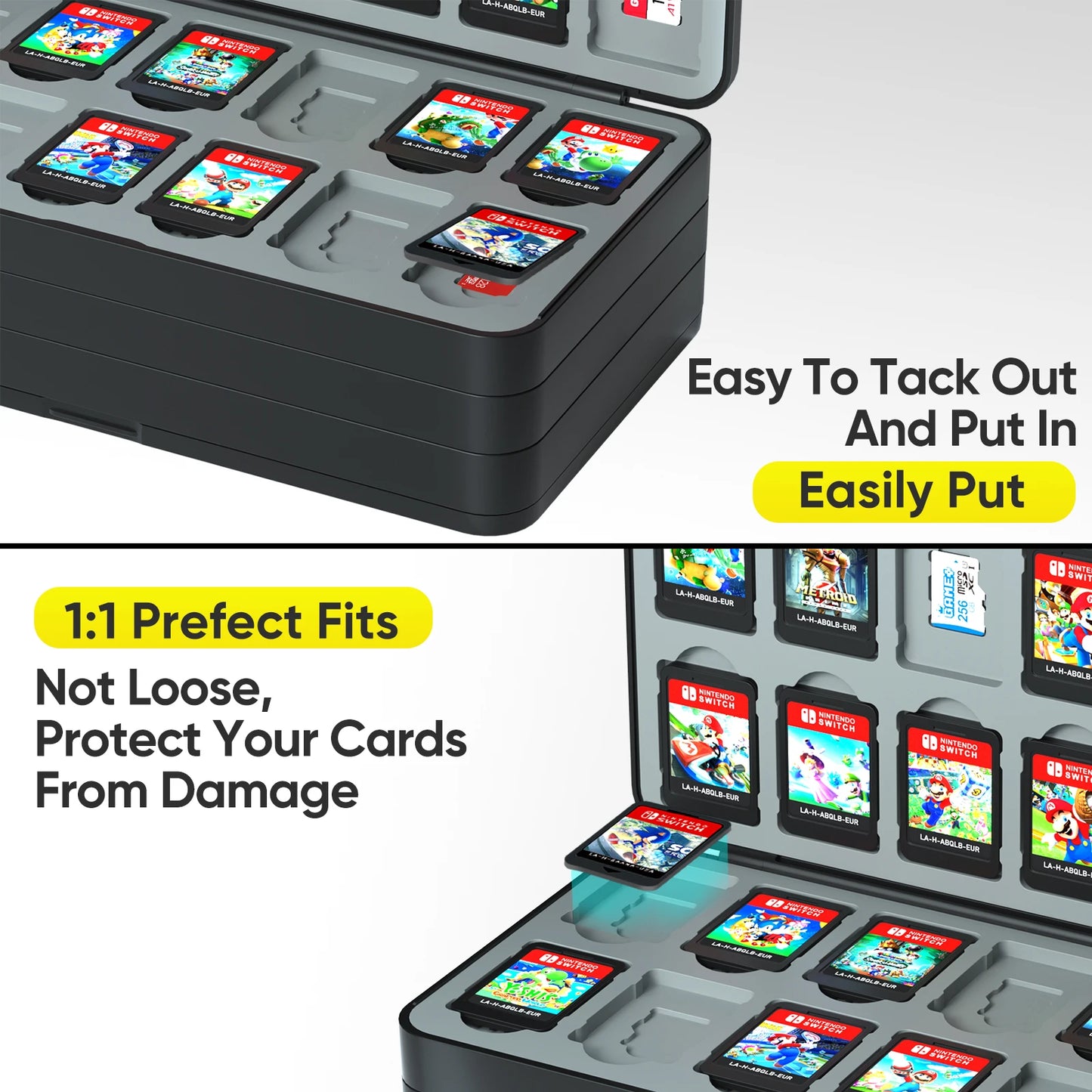 Switch Game Card Storage Case