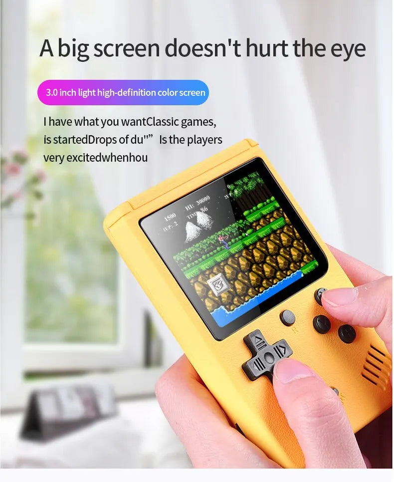 Retro Portable Mini Game Console