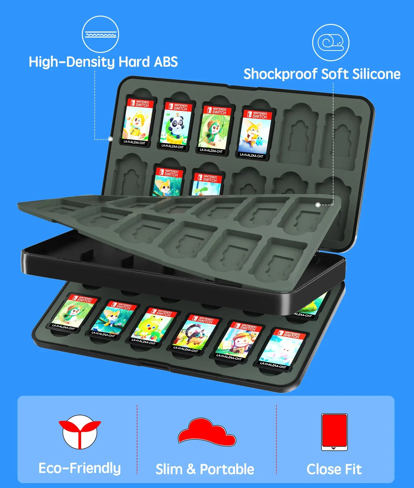 Switch Game Card Storage Case