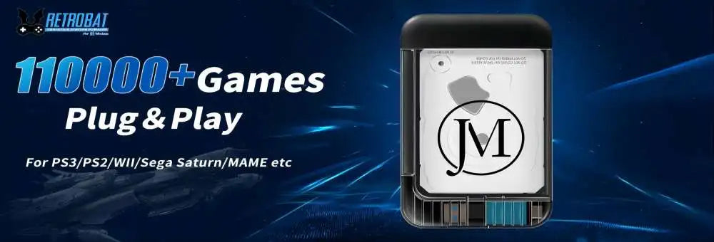 Gaming Hard Drive Disk Retro Game Console