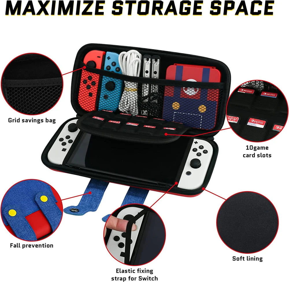 Portable Nintendo Switch Console Carrying Bag