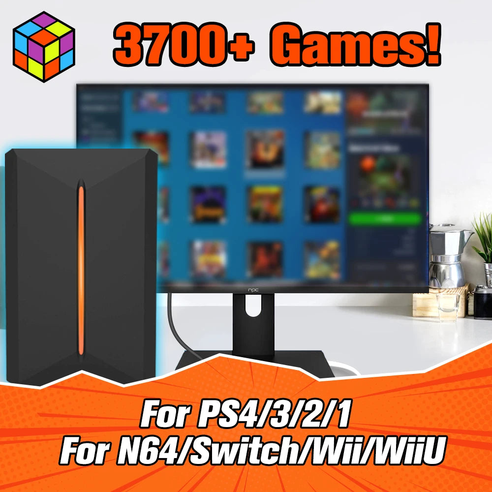 Gaming Hard Drive Disk Retro Game Console