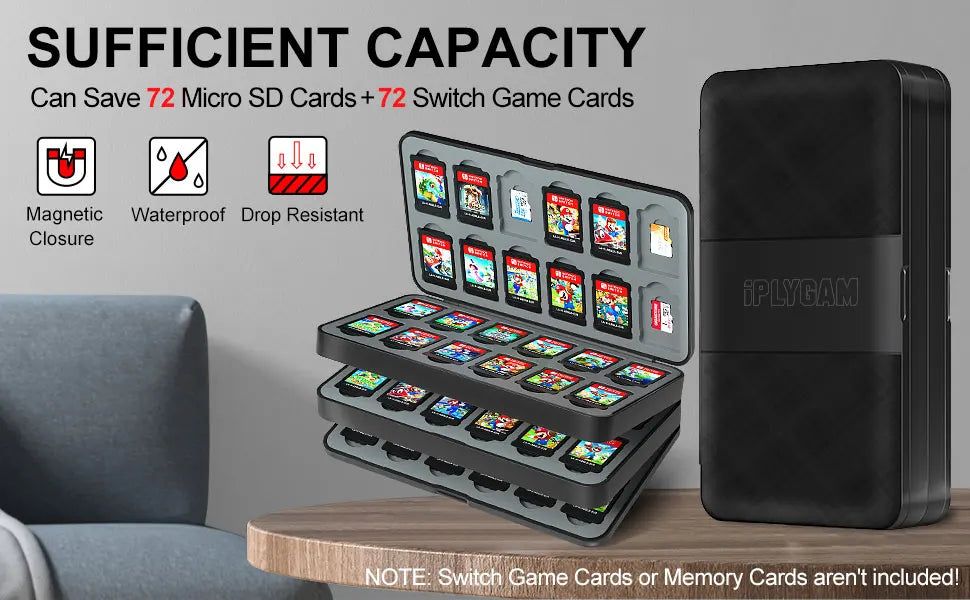 Switch Game Card Storage Case