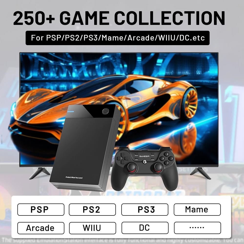 Gaming HDD with Hyperspin Launchbox