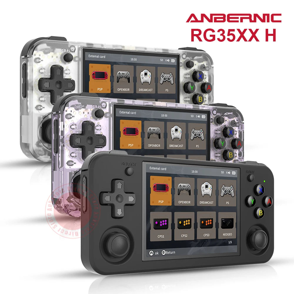 ANBERNIC RG35XX H Handheld Game Console