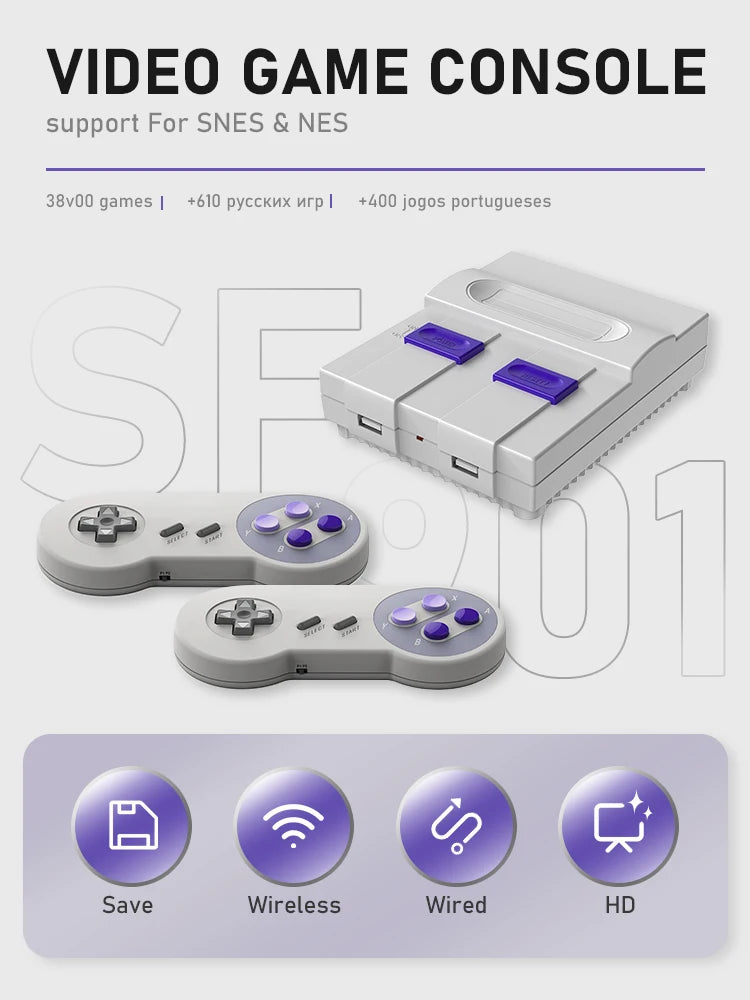 Retro Video Game Console