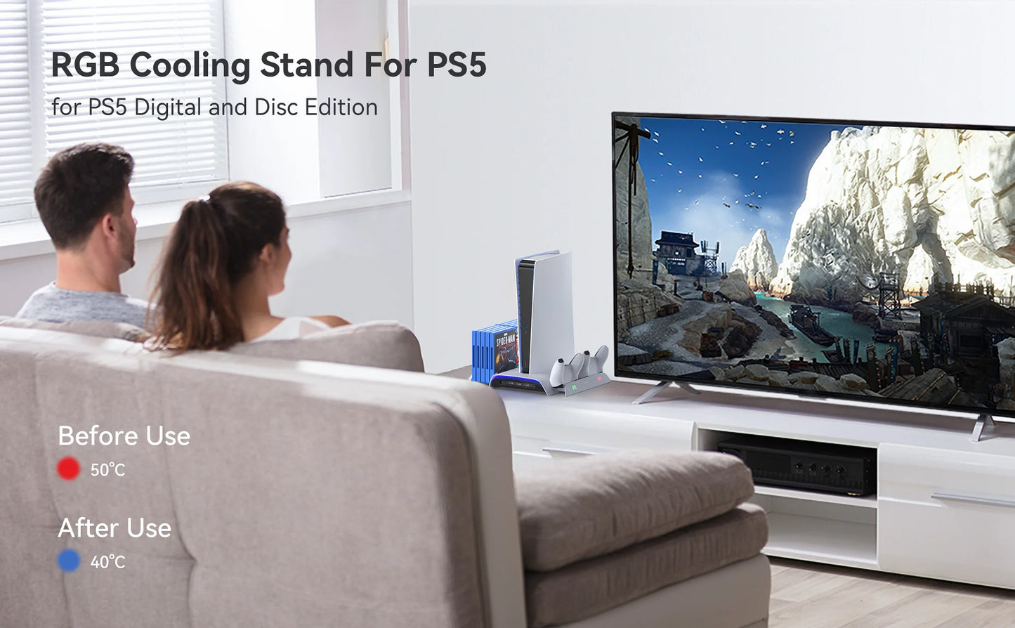 Cooling Station for PS5