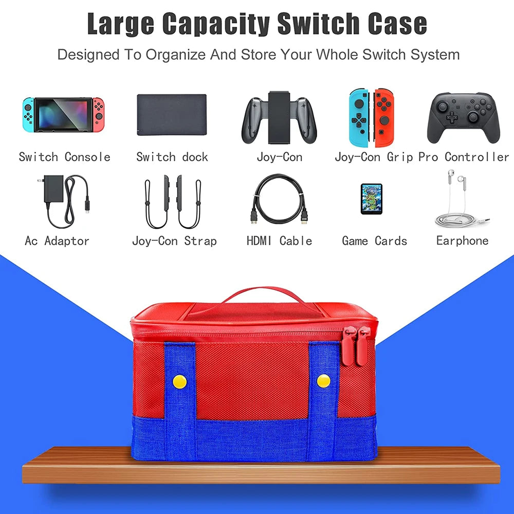 Portable Nintendo Switch Console Carrying Bag