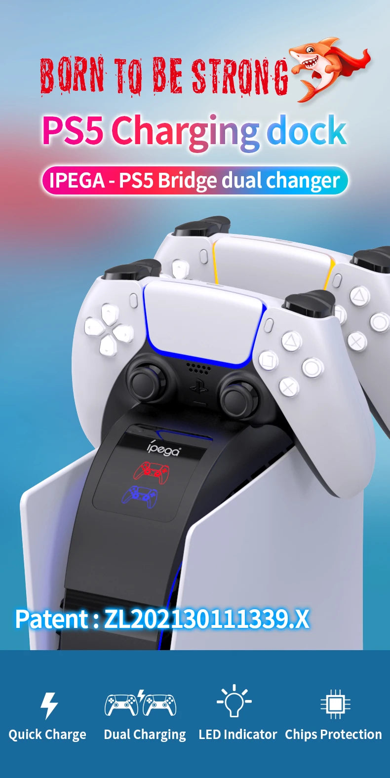 PG-P5016 Dual Controller Charging Dock