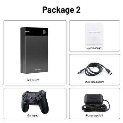 Gaming HDD with Hyperspin Launchbox