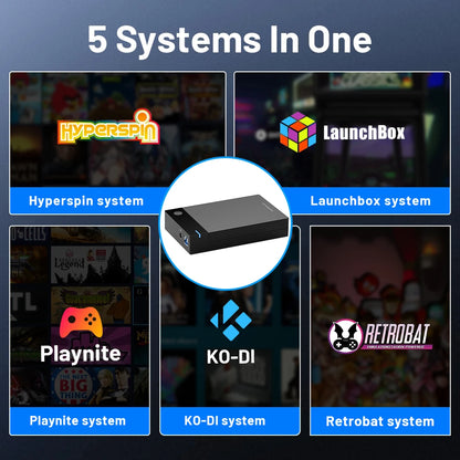 Gaming HDD with Hyperspin Launchbox