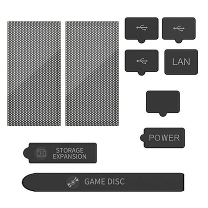 1Set Dust Plug Set For Xbox Dust Proof Mesh