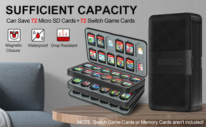 Switch Game Card Storage Case